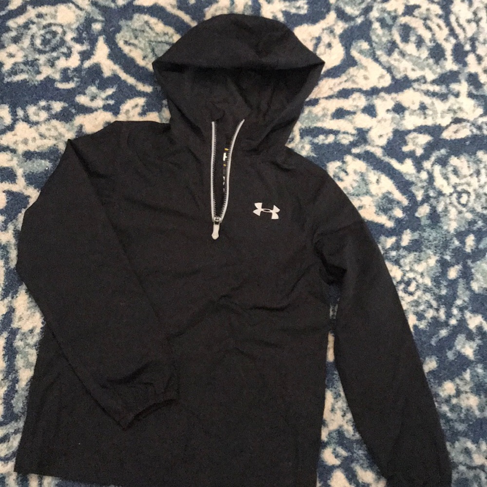 Boys UA storm windbreaker or raincoat